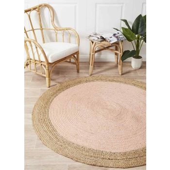 Atrium Polo Pink By Rug Culture - 200X200CM - ROUND