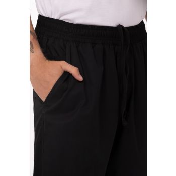 Lightweight Black XL Baggy Pants by Chef Works