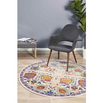 Babylon 206 Multi Round by Rug Culture - 150X150CM - ROUND