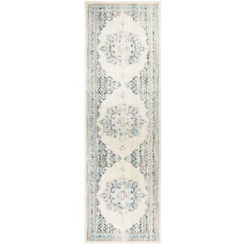 Century 922 White Runner by Rug Culture - 80 x 300 cm - RUNNER