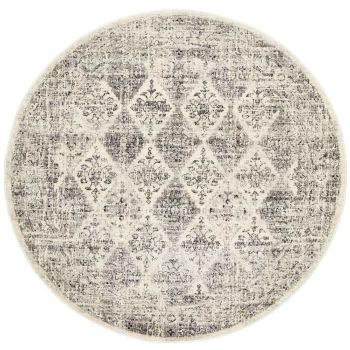 Century 999 Grey Round by Rug Culture - 200 x 200 cm - ROUND