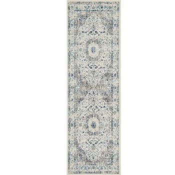 Evoke 251 White Runner by Rug Culture -300X80CM - RUNNER