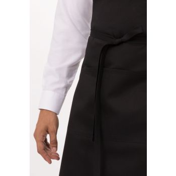 Butcher Black Bib Apron by Chef Works
