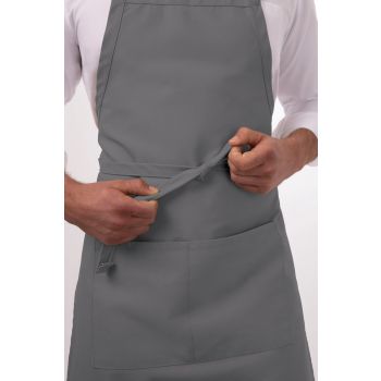 Butcher Grey Bib Apron by Chef Works