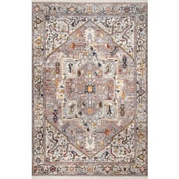 Heriz Mushroom Rug by Rug Culture -165X115CM - RECTANGLE