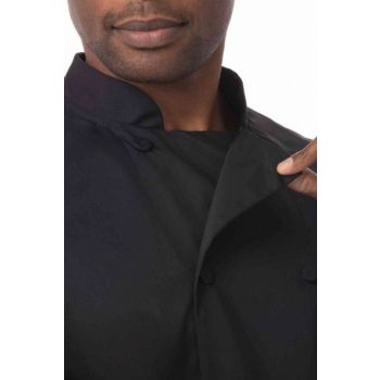 Montreal Cool Vent Men's Black M Chef Jacket by Chef Works