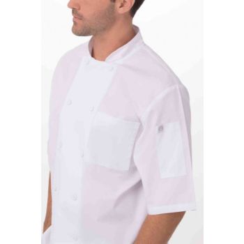 Montreal Cool Vent Men's White XL Chef Jacket by Chef Works