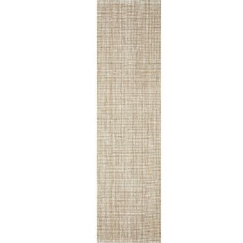 Madras Mario White Runner by Rug Culture-300X80CM - RUNNER