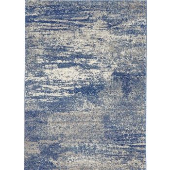 Mirage 355 Blue By Rug Culture-230X160CM - RECTANGLE