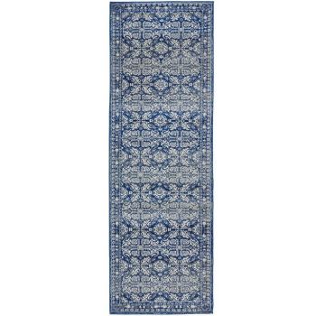 Mirage 358 Navy Runner By Rug Culture-300X80CM - RUNNER