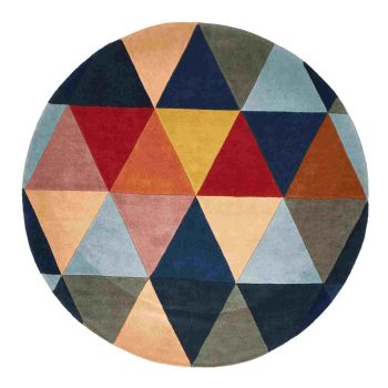 Matrix 905 Multi Round By Rug Culture - 120X120CM - ROUND