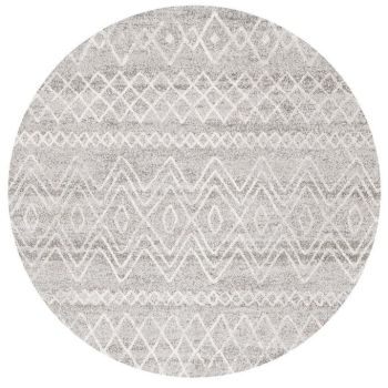 Oasis 453 Grey Round by Rug Culture-150X150CM - ROUND