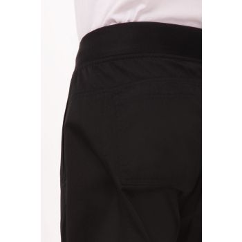 Lightweight Black XS Slim Men's Chef Pants by Chef Works