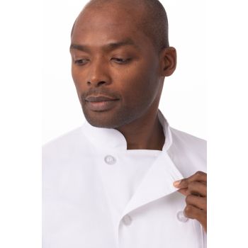 Volnay Men's White L Chef Jacket by Chef Works