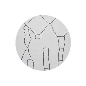 Paradise Round Amy Grey by Rug Culture - 200X200CM - ROUND