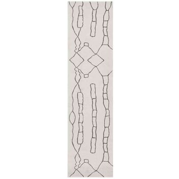 Paradise Runner Amy Grey by Rug Culture - 300X80CM - RUNNER