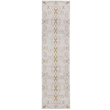 Paradise Runner Cala Gold by Rug Culture - 400X80CM - RUNNER