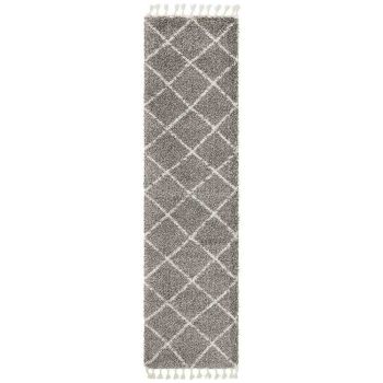 Saffron 22 Grey Runner by Rug Culture - 300X80CM - RUNNER