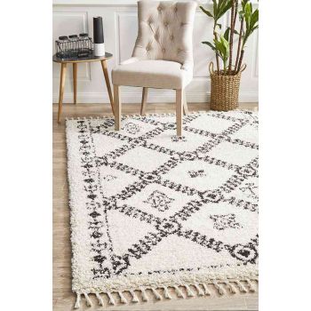 Saffron 33 White by Rug Culture - 170X120CM - RECTANGLE