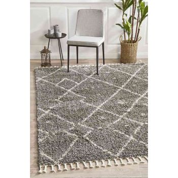 Saffron 44 Grey by Rug Culture - 230X160CM - RECTANGLE