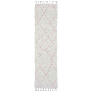Saffron 44 Pink Runner by Rug Culture - 200X80CM - RUNNER