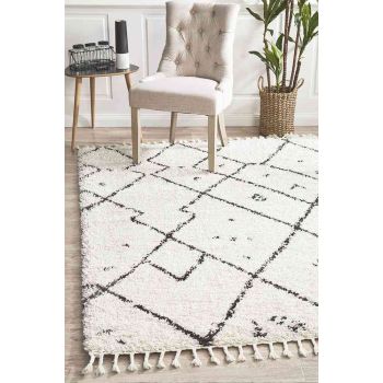 Saffron 44 White By Rug Culture - 300X80CM - RUNNER