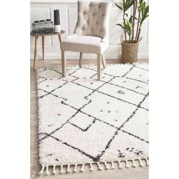 Saffron 44 White By Rug Culture - 400X80CM - RUNNER