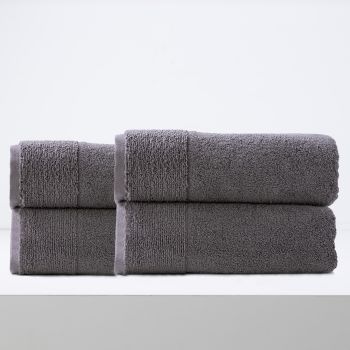 Aireys 650 GSM Zero Twist 4 Pack Bath Sheet by Renee Taylor