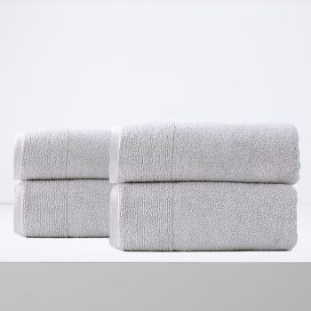 Aireys 650 GSM Zero Twist 4 Pack Bath Sheet by Renee Taylor