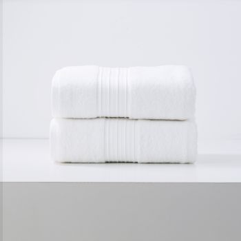 Brentwood 650 GSM Low Twist 2 Pack Bath Sheet by Renee Taylor