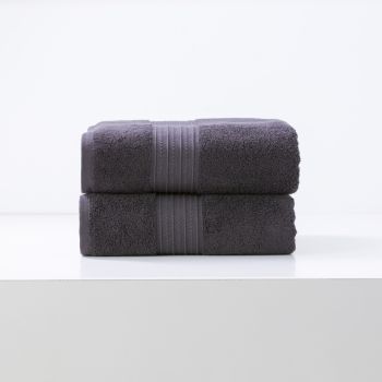 Brentwood 650 GSM Low Twist 2 Pack Bath Sheet by Renee Taylor