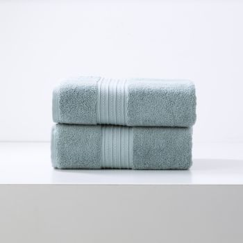 Brentwood 650 GSM Low Twist 2 Pack Bath Sheet by Renee Taylor