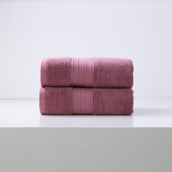 Brentwood 650 GSM Low Twist 2 Pack Bath Sheet by Renee Taylor