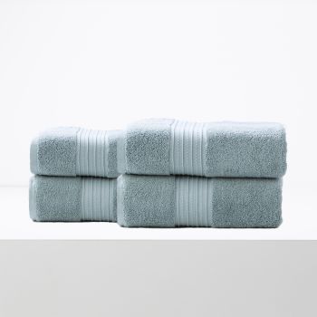 Brentwood 650 GSM Low Twist 4 Pack Bath Sheet by Renee Taylor