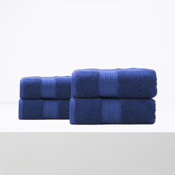 Brentwood 650 GSM Low Twist 4 Pack Bath Sheet by Renee Taylor