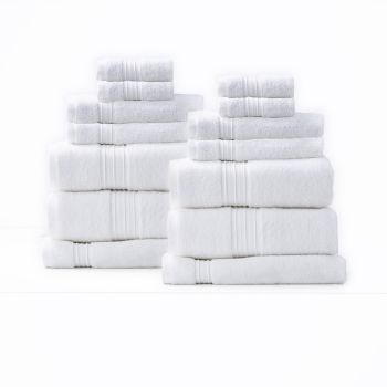 Brentwood 650 GSM Low Twist 14 Piece Bath Sheet by Renee Taylor