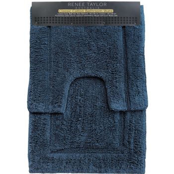 2 Piece 2200 GSM Tufted Bath Mat Set by Renee Taylor