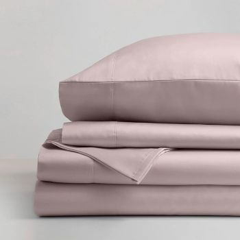 1500 Thread Count Premium Cotton Blend Blush Sheet Set by Renee Taylor