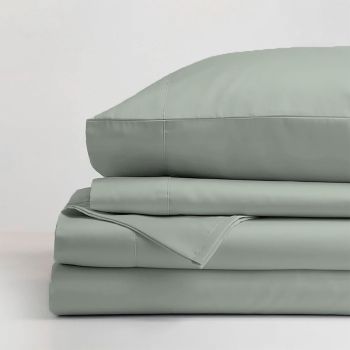 1500 Thread Count Premium Cotton Blend Sage Sheet Set by Renee Taylor