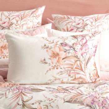 300 TC Grevillea Cotton Reversible Chiffon Quilt Cover Sets by Renee Taylor