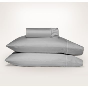 Ddecor Home 1500 Thread count Premium Cotton Blend Silver King Combo Set by Ddecor Home