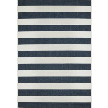 Seaside 4444 Navy White by Rug Culture-160X110CM - RECTANGLE