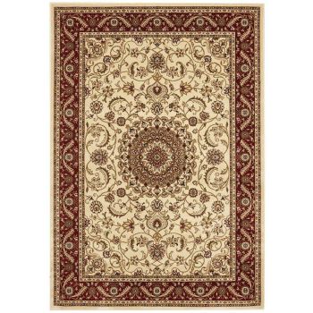 Sydney 9 Ivory Red Runner by Rug Culture - 300X80CM - RUNNER