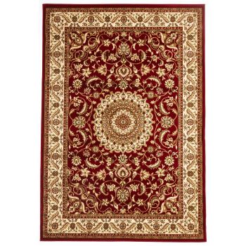 Sydney 9 Red Ivory Runner Rug by Rug Culture - 400X80CM - RUNNER
