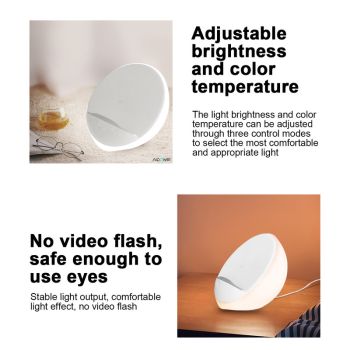 Mood lighting,Support Different Levels of White Light and Color Light,WiFi APP,Wireless Charging,Phone Holder