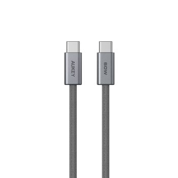 Aukey Circlet Blink 1.8m 60W DTY Braided USB-C to C Cable (CB-DCC062)