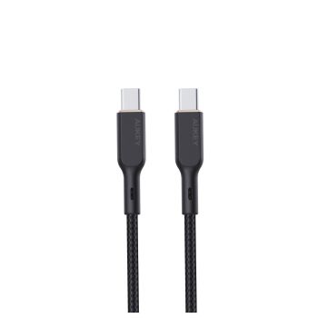 Aukey Circlet Blink 100W 1m Aramid Fiber Core USB-C to USB-C Cable (CB-KCC101)
