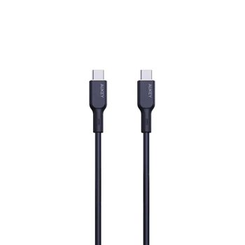 Aukey Circlet Blink 100W 1m Silicone USB-C to USB-C Cable (CB-SCC101)