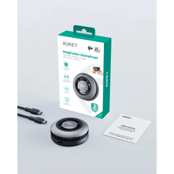 Aukey Magfusion GameFrost Magnetic Wireless Charger with Active Cooling (LC-G10)