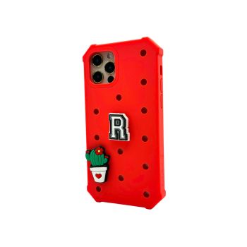 Lovefone Kids Silicone Case iPhone 13 Pro Red
